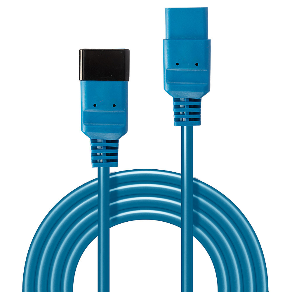 LINDY Extension Cable - Iec C19 To Iec C20 - 2m - Blue