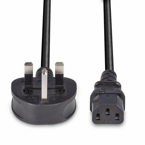 LINDY Extension Cable - Uk Mains 3 Pin Plug To Iec C13 - 10m