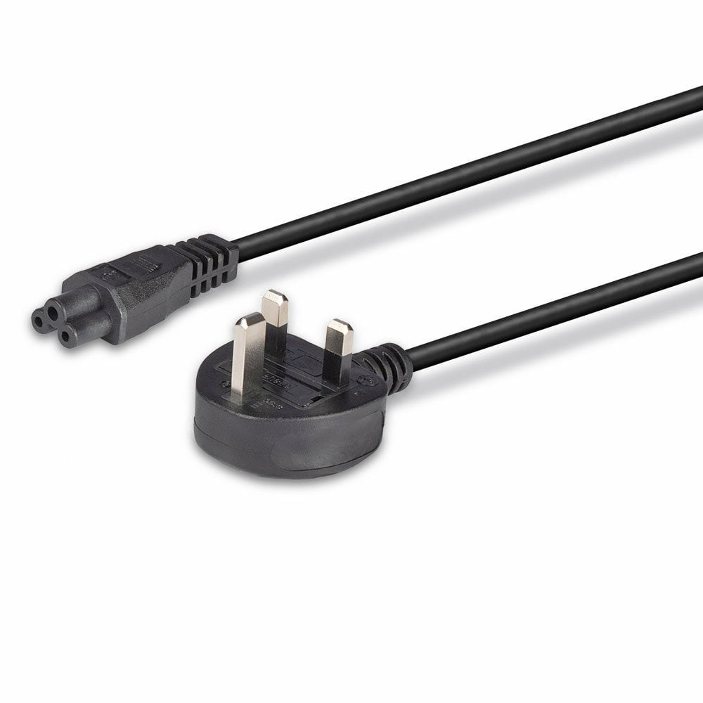 LINDY Extension Cable - Uk Mains 3 Pin Plug To Iec C5 - 1m