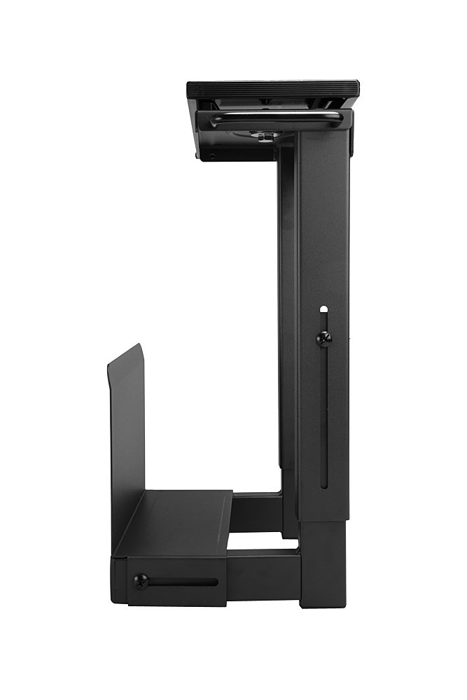 LINDY Premium Under Desk Pc Holder Sliding Version Black