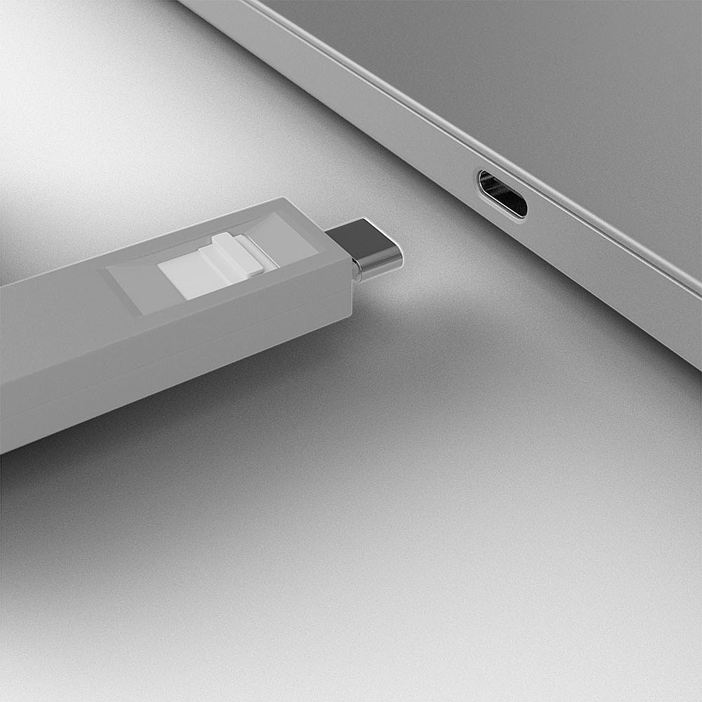 LINDY USB Type C Port Blocker Key-pack Of 4 Blockers White