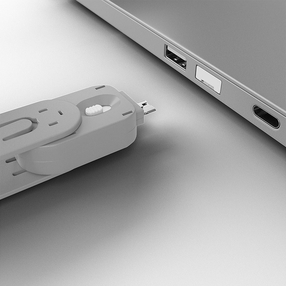 LINDY USB Type A Port Blocker Key White