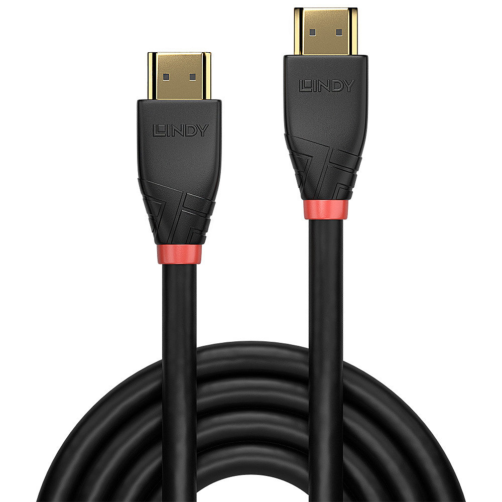 LINDY Cable - Active Hdmi 18g - Black - 10m