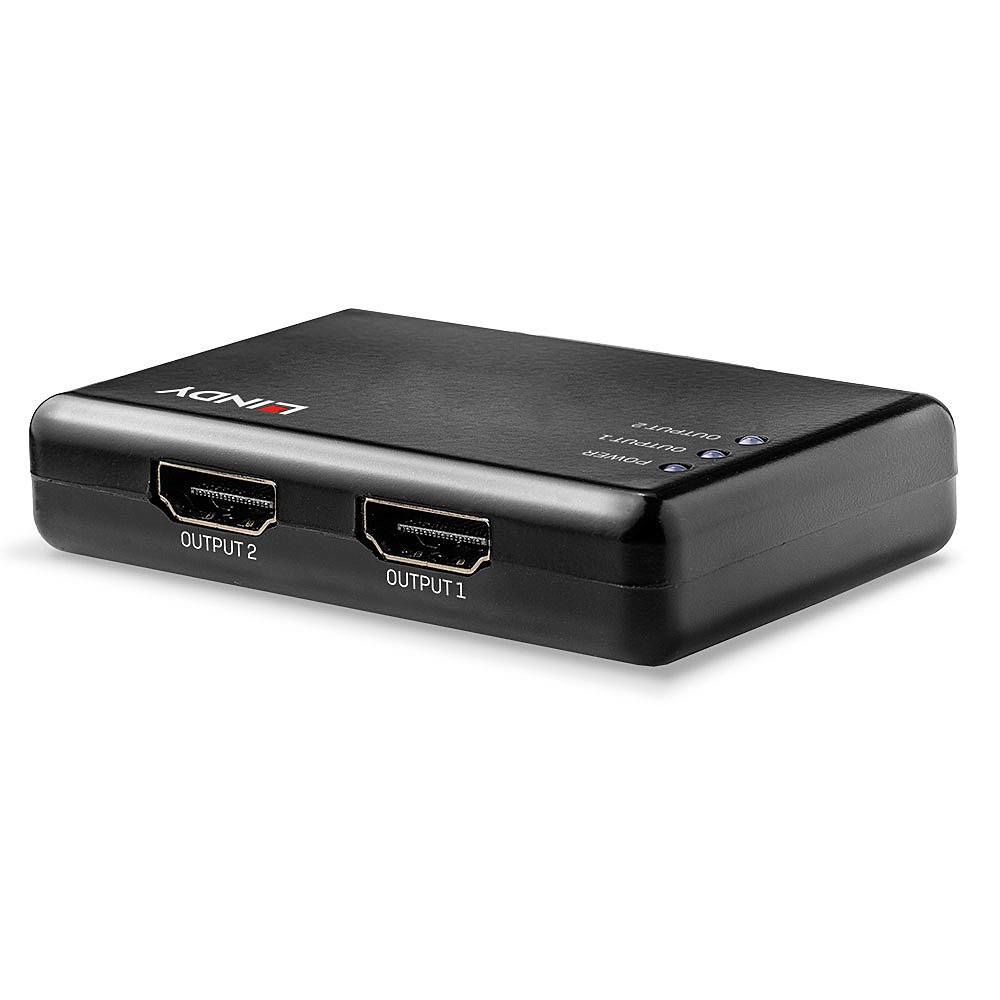 LINDY Splitter 2 Port Hdmi 10.2g