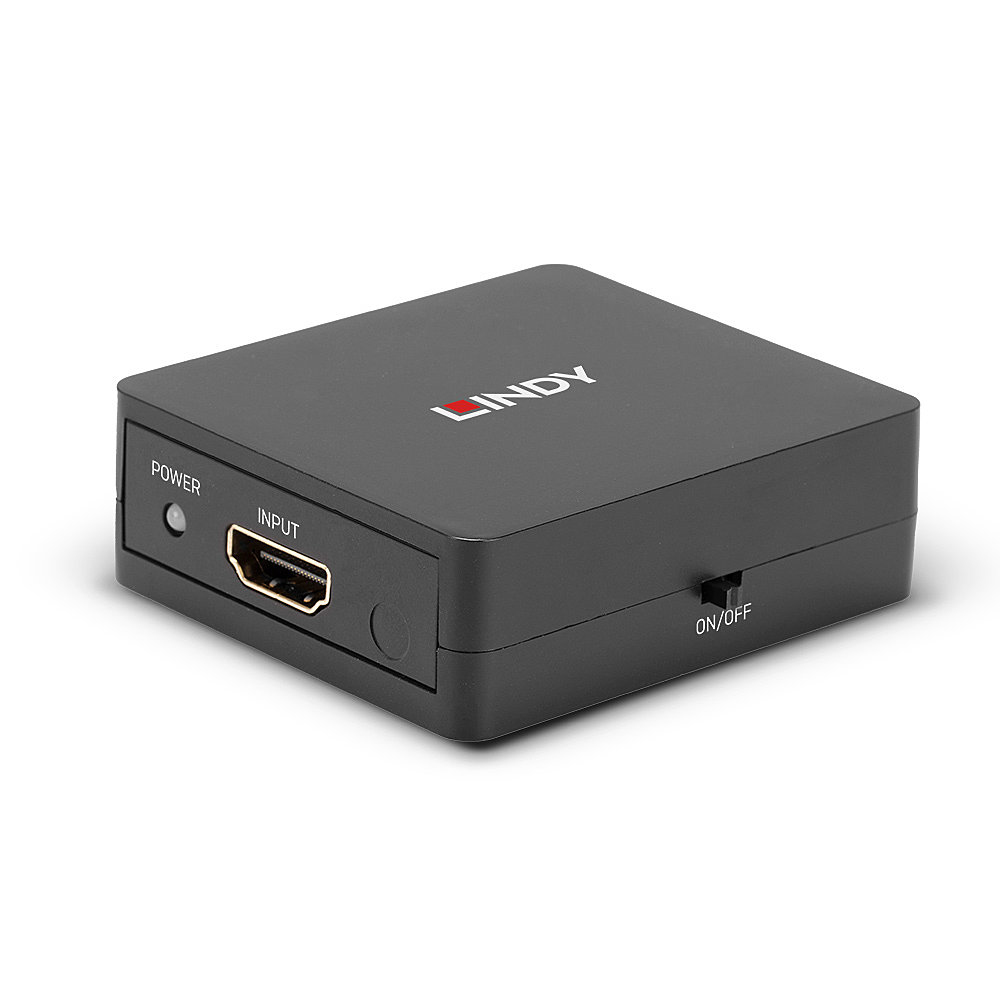 LINDY Splitter Compact 2 Port Hdmi 18g