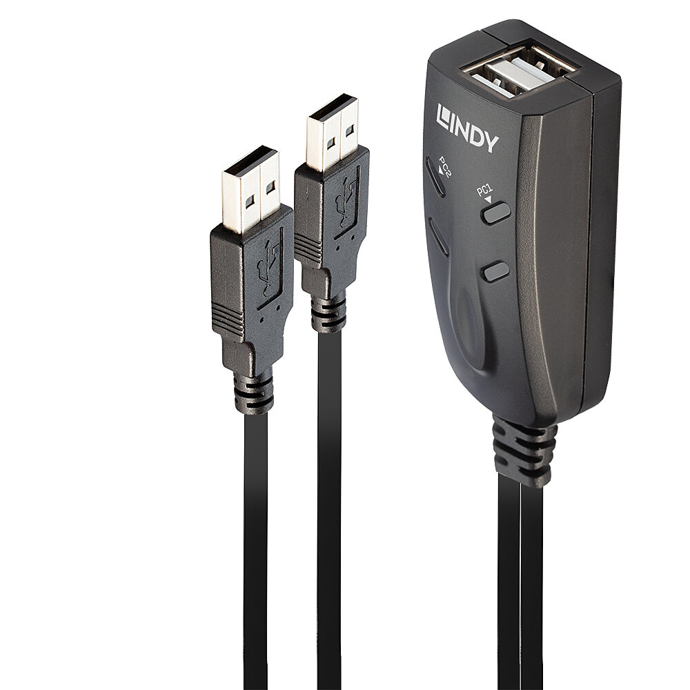 LINDY KVM Switch 2 Ports USB