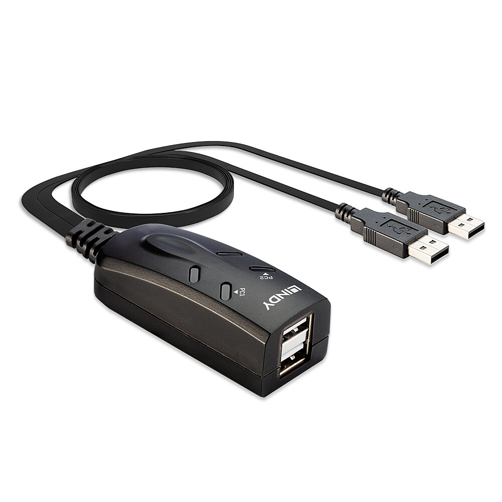 LINDY KVM Switch 2 Ports USB