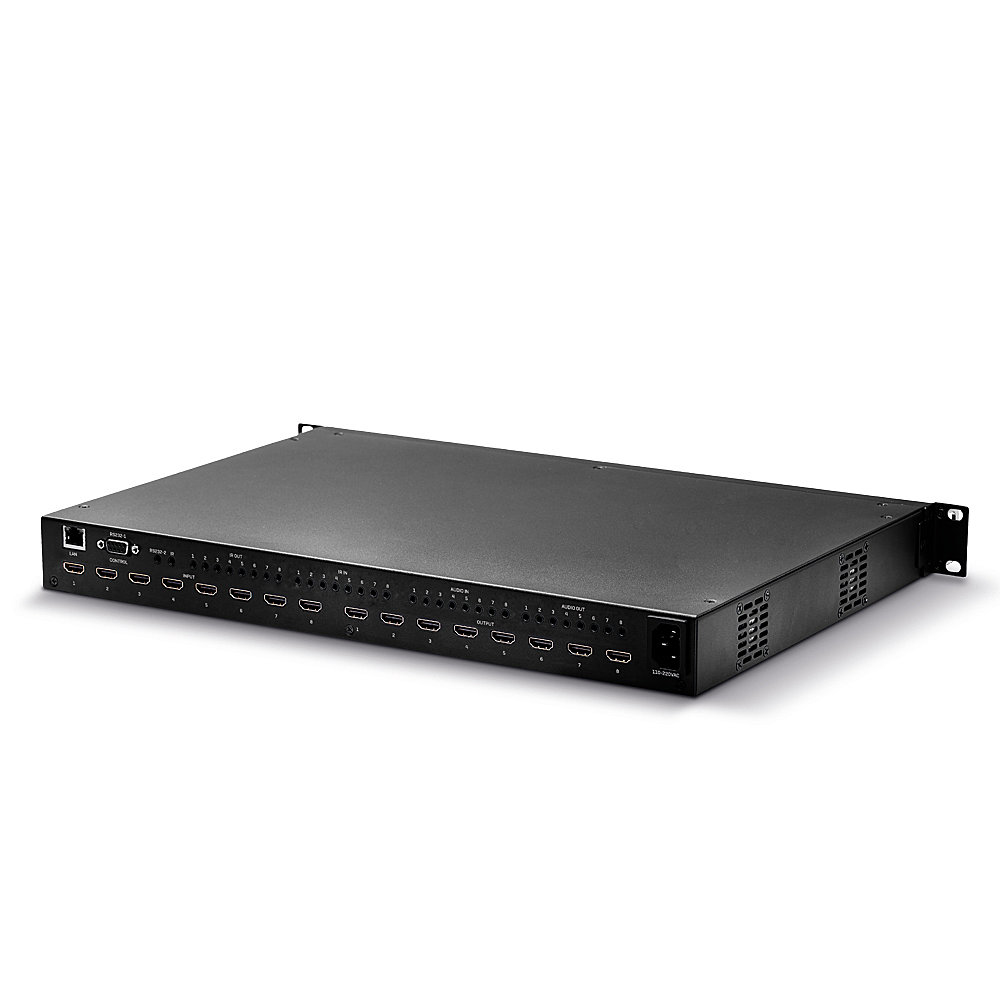 LINDY 8x8 Hdmi 18g Matrix With Video Wall Scaling