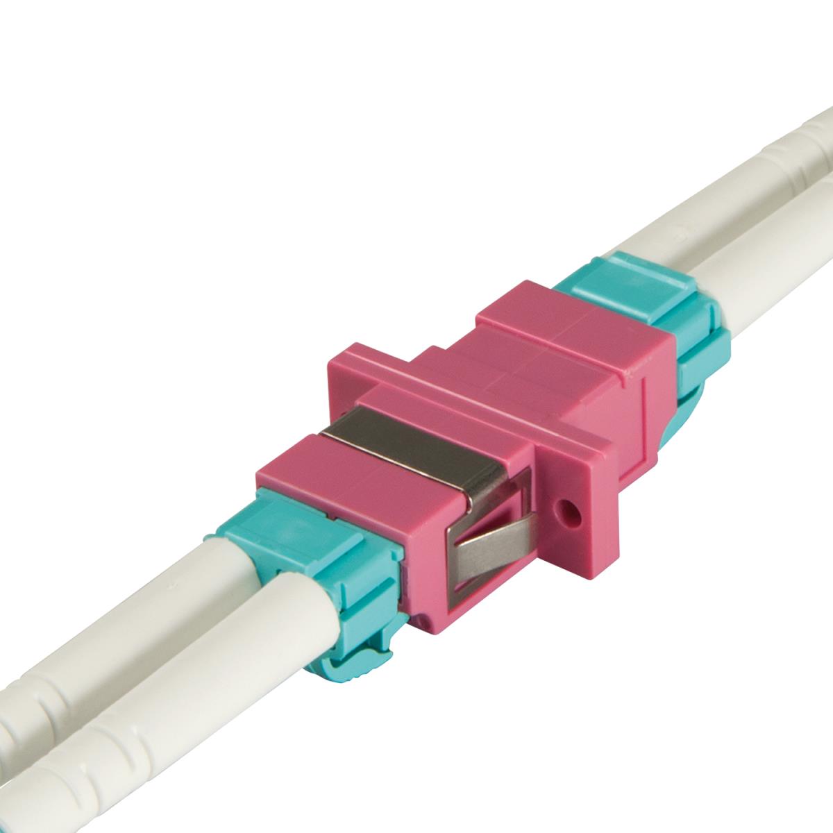 LINDY Fiber Optic Coupler Lc To Lc, Multi-mode Ceramic