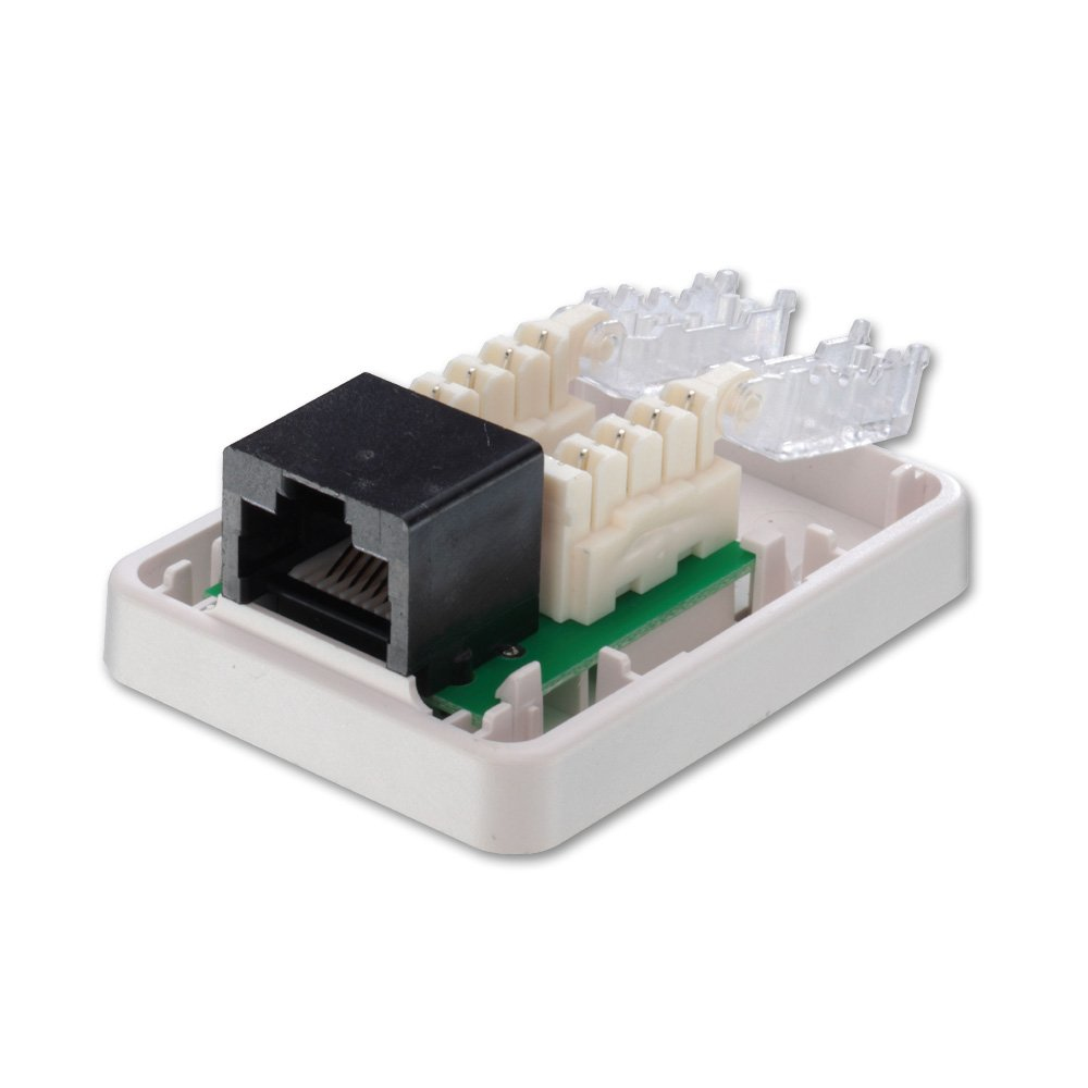 LINDY Toolless Cat.5e Surface Mount Box