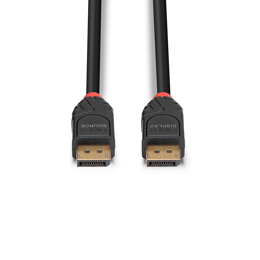 LINDY Cable - Active DisplayPort 1.4 - Black - 5m