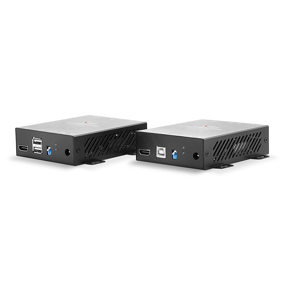LINDY Cable Fibre Optic - Hdmi 18g - Black - 300m With KVM Extender USB