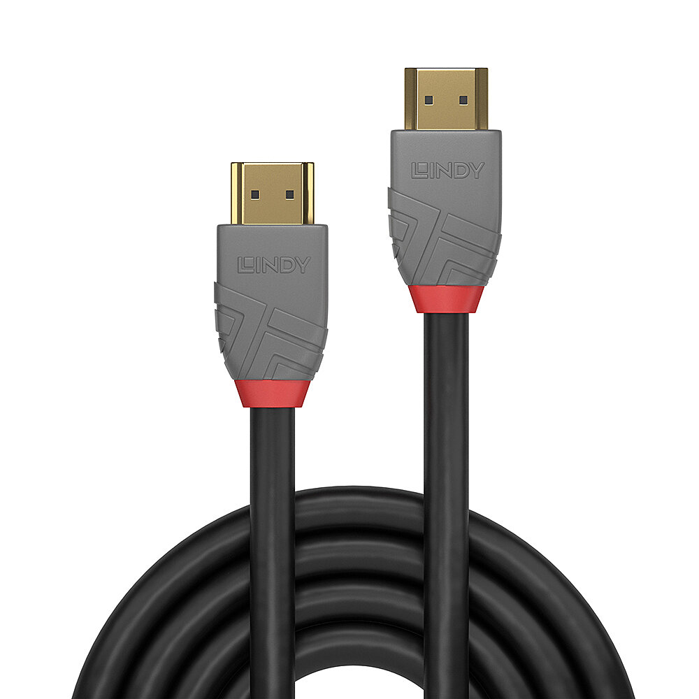 LINDY Extension Ultra  High Speed - Hdmi Male  -  Hdmi Male - Anthraline Black - 2m