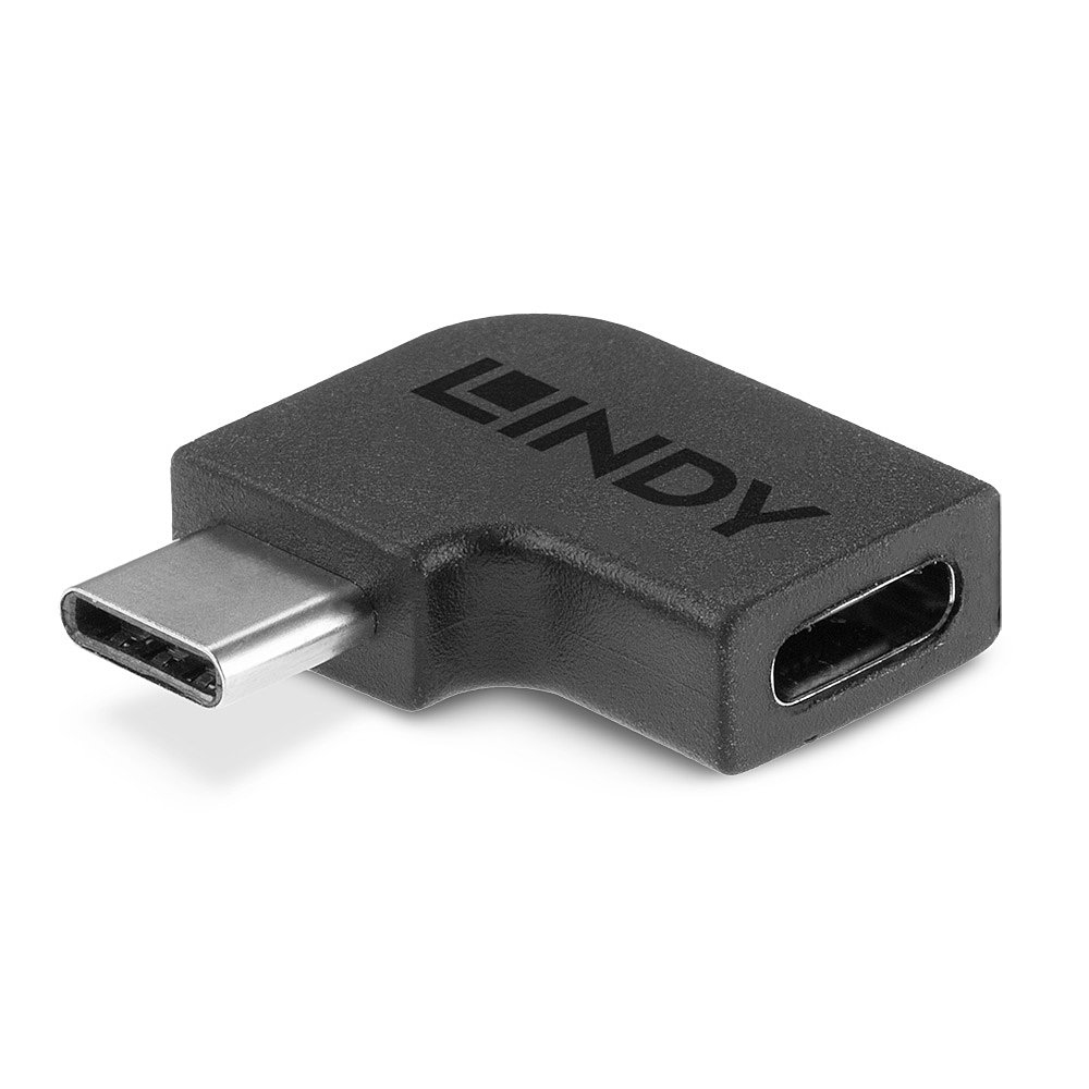 LINDY USB 3.2 Type C To C Adapter 90 Degrees