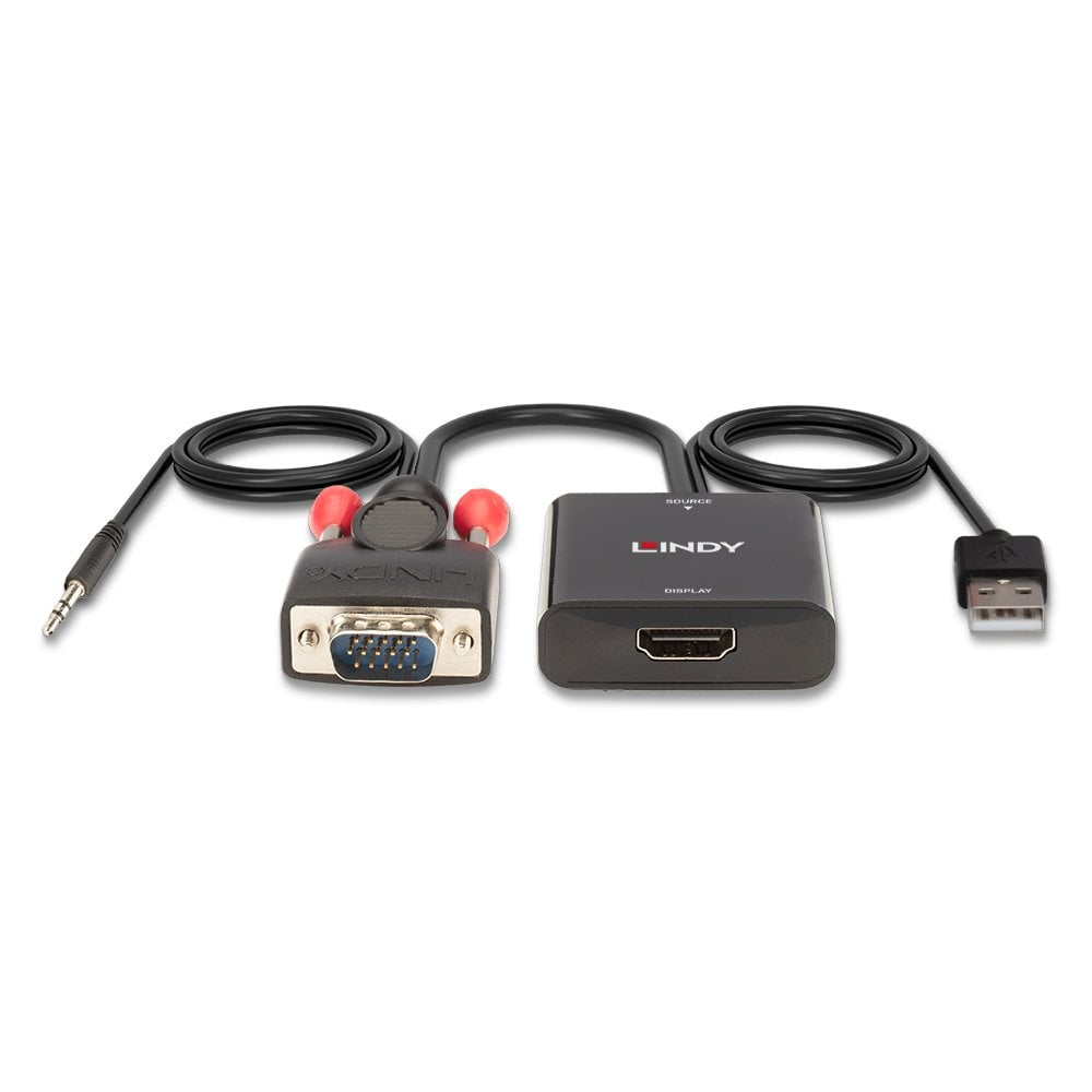 LINDY Vga And Audio To Hdmi Converter