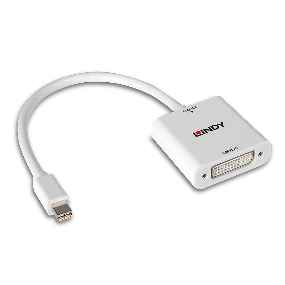 LINDY Mini DisplayPort To DVI Converter