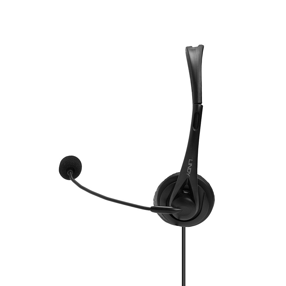 LINDY Headphone - USB Type A Wired - With In-line Control