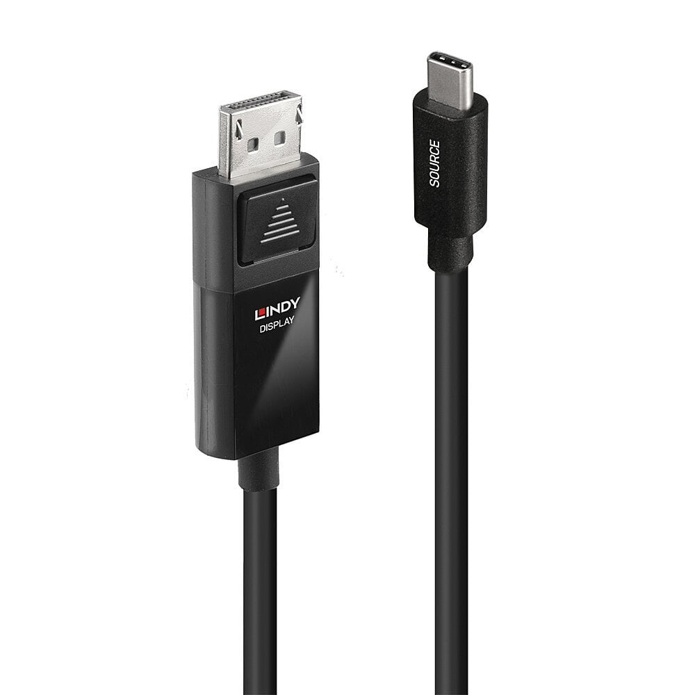 LINDY Adapter Cable - USB Type C - Hdmi 4k60 - Black - 1m With Hdr