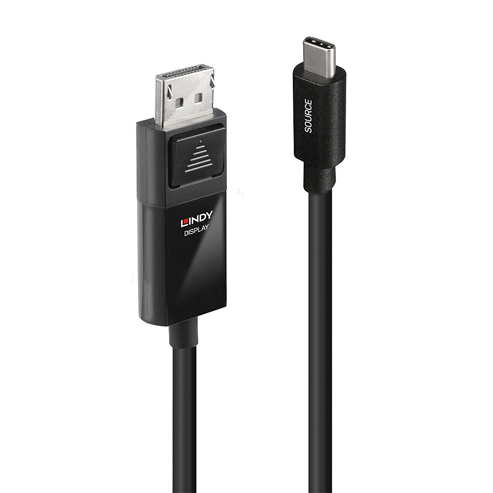 LINDY Adapter Cable - USB Type C - Hdmi 4k60 - Black - 2m With Hdr