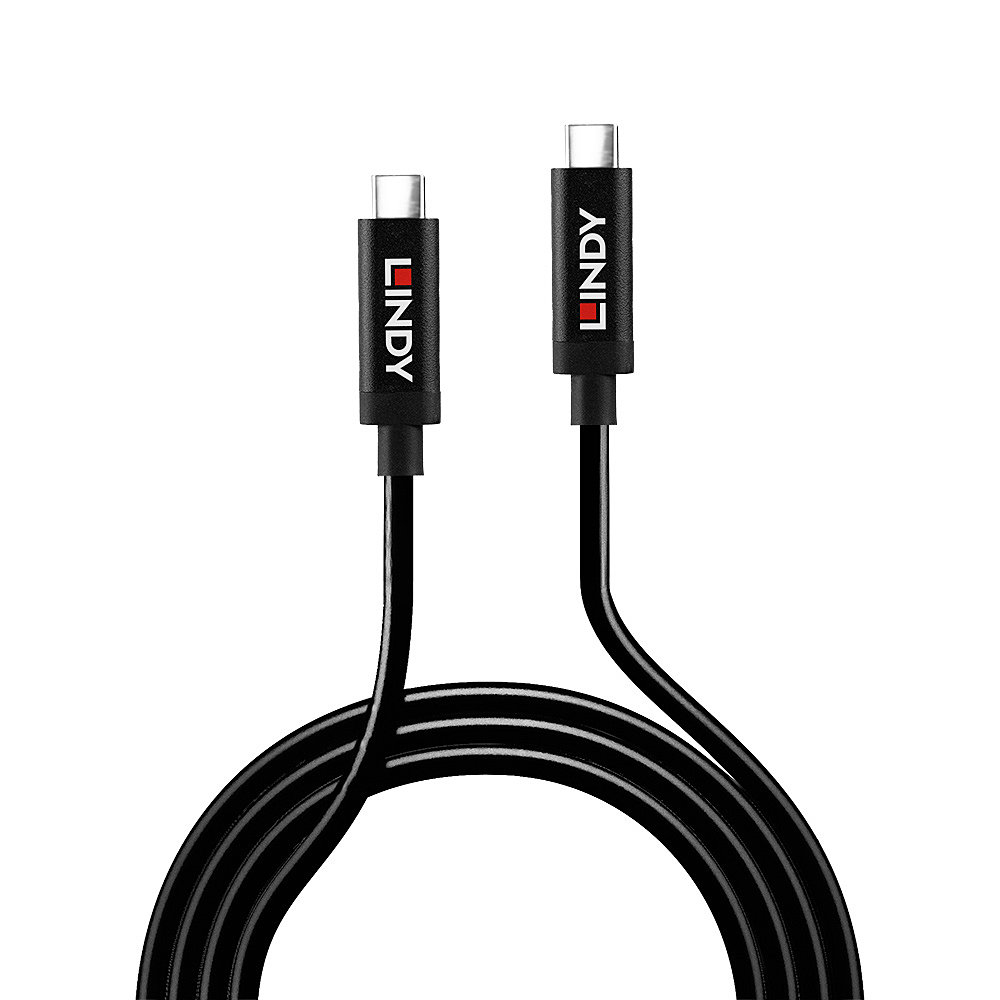 LINDY Active Cable - USB-c 3.2 Gen 2  - 10gbps - 5m -black
