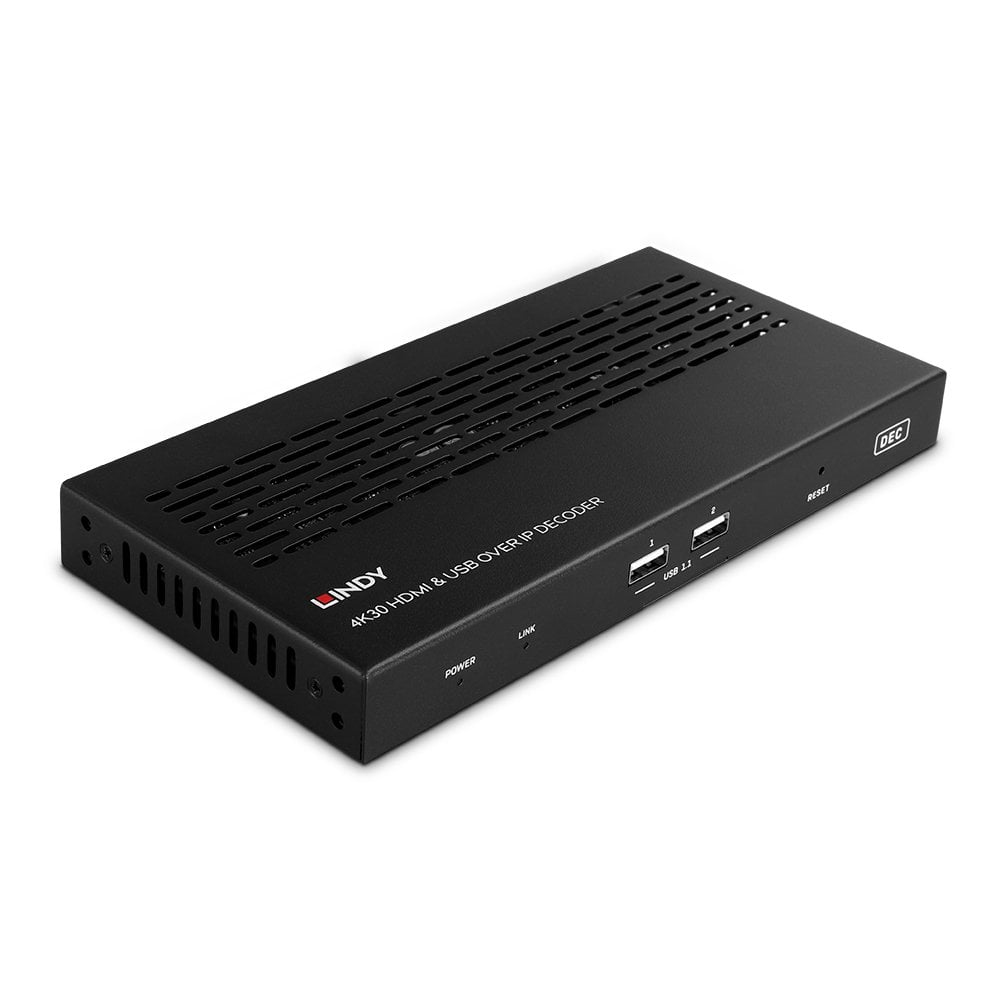 LINDY 4k30 Hdmi USB Over Ip Decoder