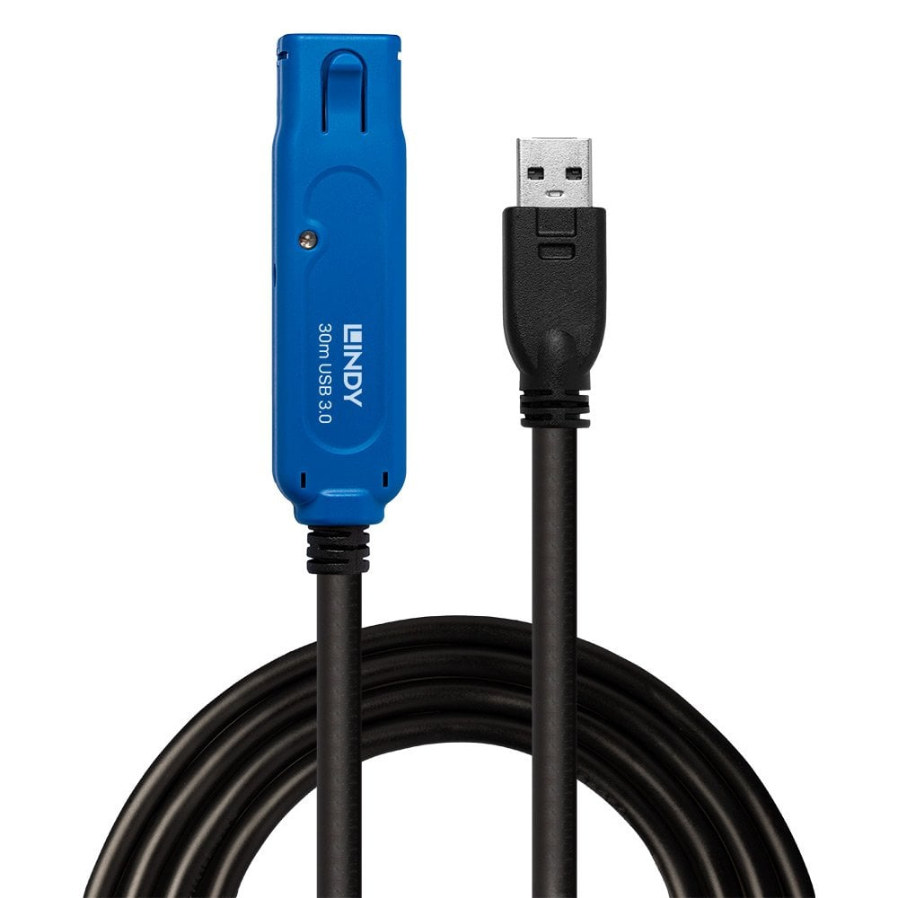 LINDY Cable Active Extension Pro - USB 3.2 - 30m  - Black