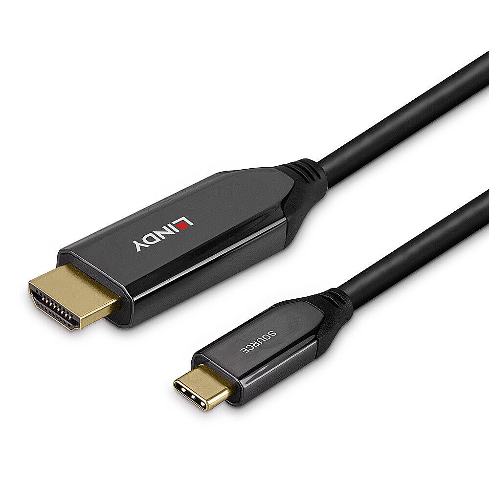 LINDY Adapter Cable - USB-c - Hdmi 8k 60 - 1m
