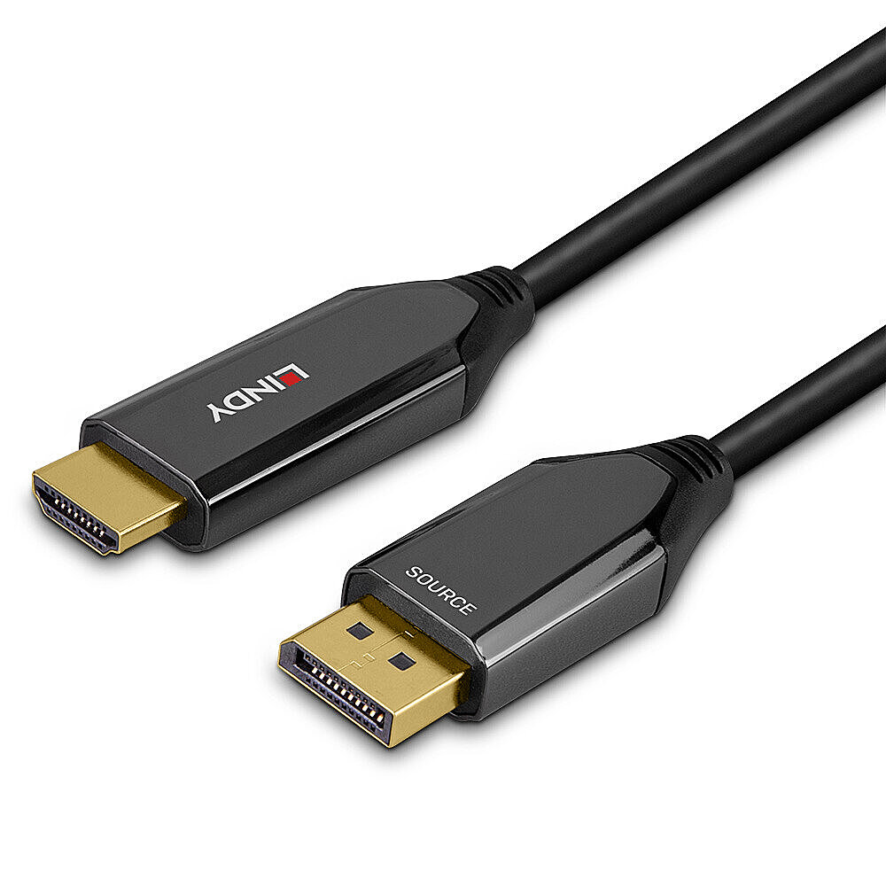 LINDY Adapter Cable - DisplayPort - Hdmi 8k 60 - 1m