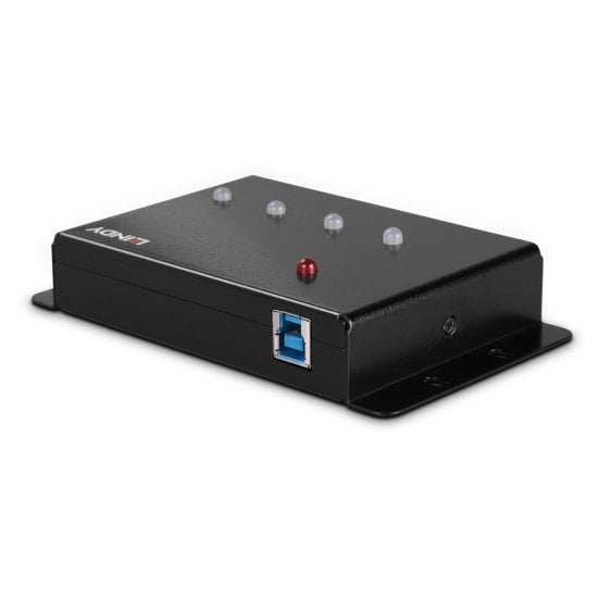 LINDY 4 Port USB 3.0 Metal Hub