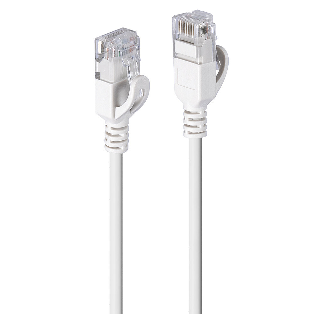 LINDY Patch Cable - CAT6a - U/utp Ultra Slim - 1m - Grey