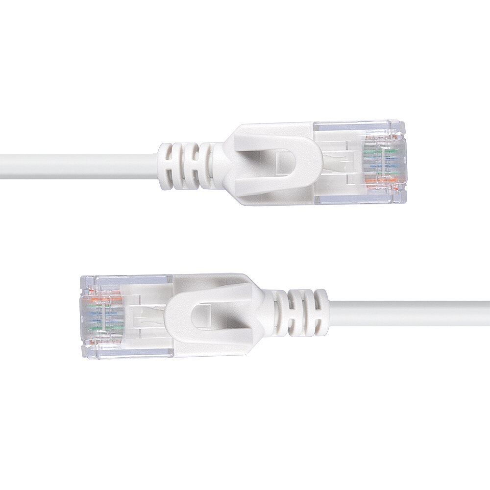 LINDY Patch Cable - CAT6a - U/utp Ultra Slim - 1m - Grey