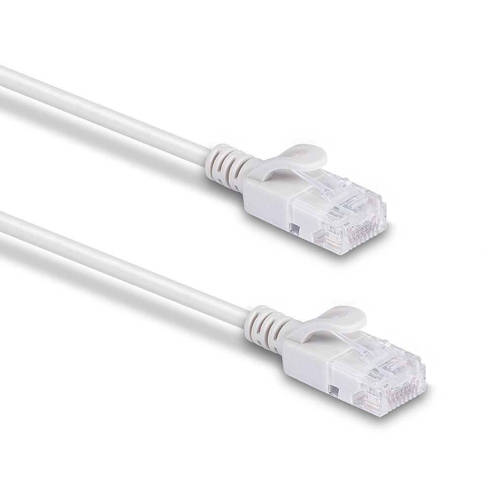 LINDY Patch Cable - CAT6a - U/utp Ultra Slim - 1m - Grey