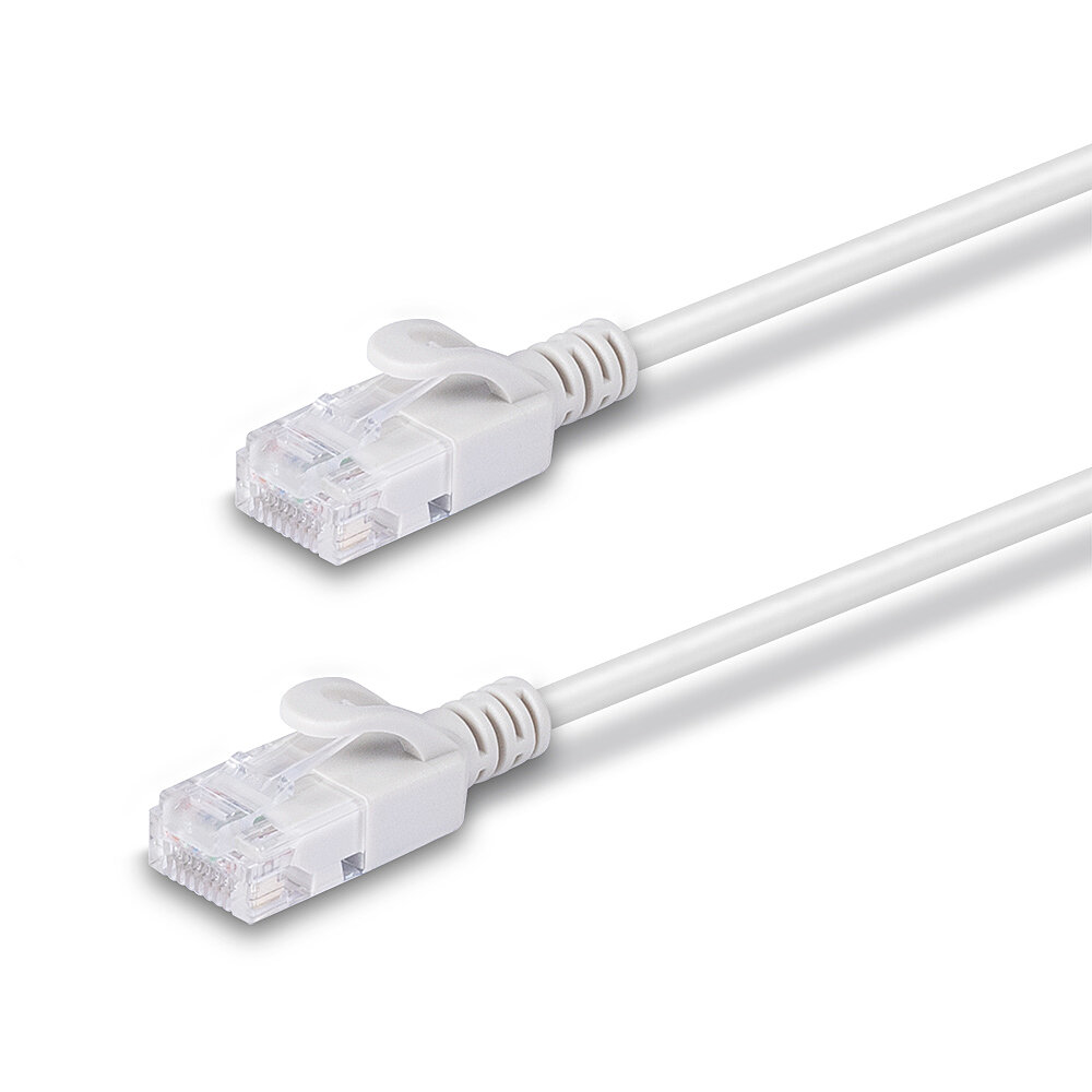 LINDY Patch Cable - CAT6a - U/utp Ultra Slim - 1m - Grey