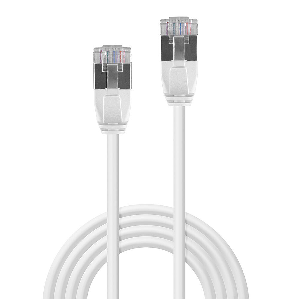 LINDY Patch Cable - CAT6a - F/utp Ultra Slim - 5m - Grey
