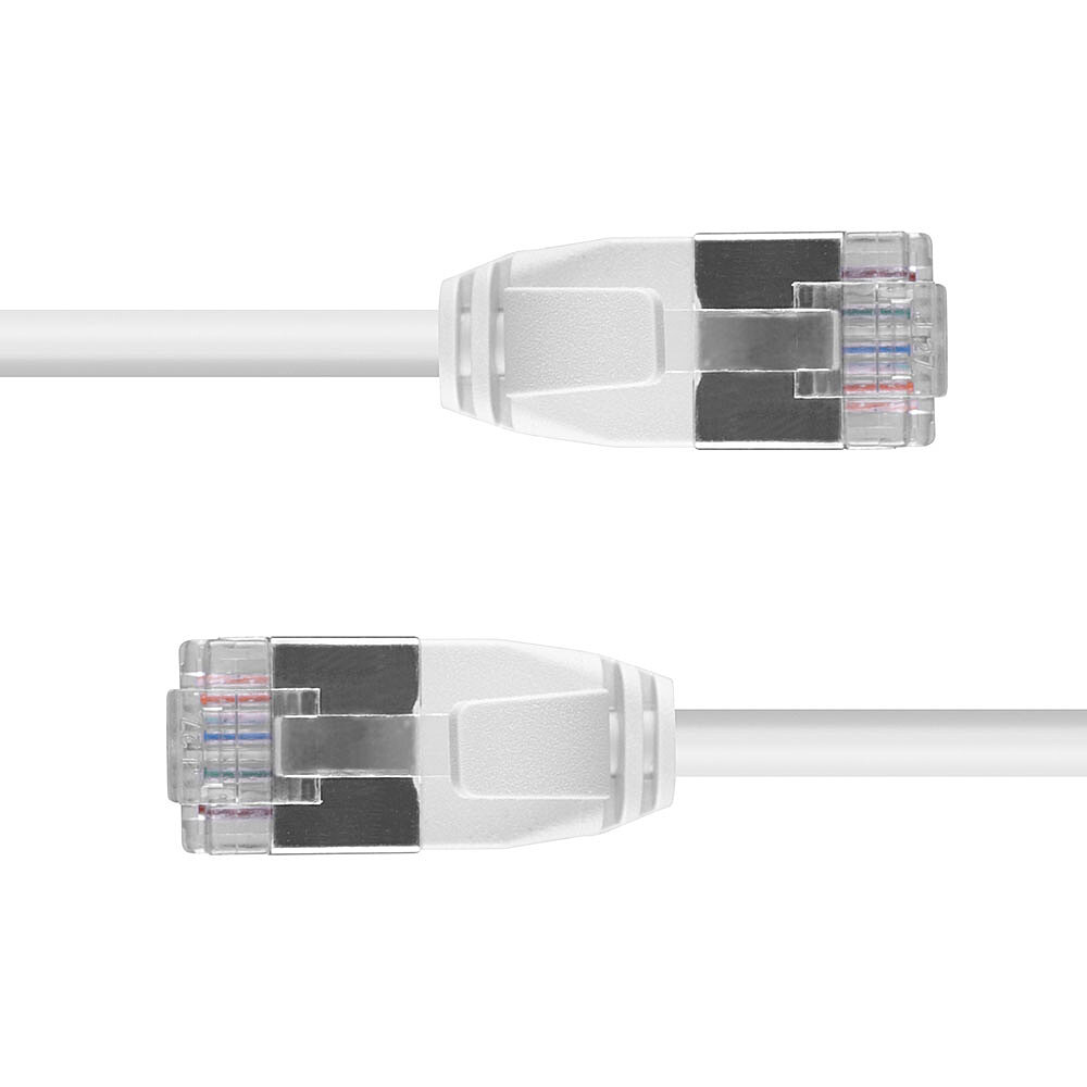LINDY Patch Cable - CAT6a - F/utp Ultra Slim - 5m - Grey