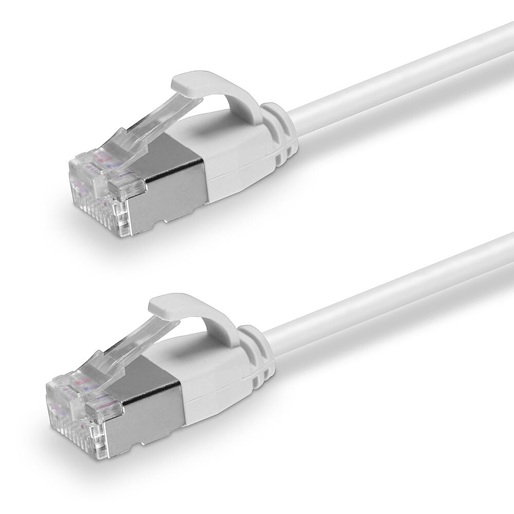 LINDY Patch Cable - CAT6a - F/utp Ultra Slim - 5m - Grey