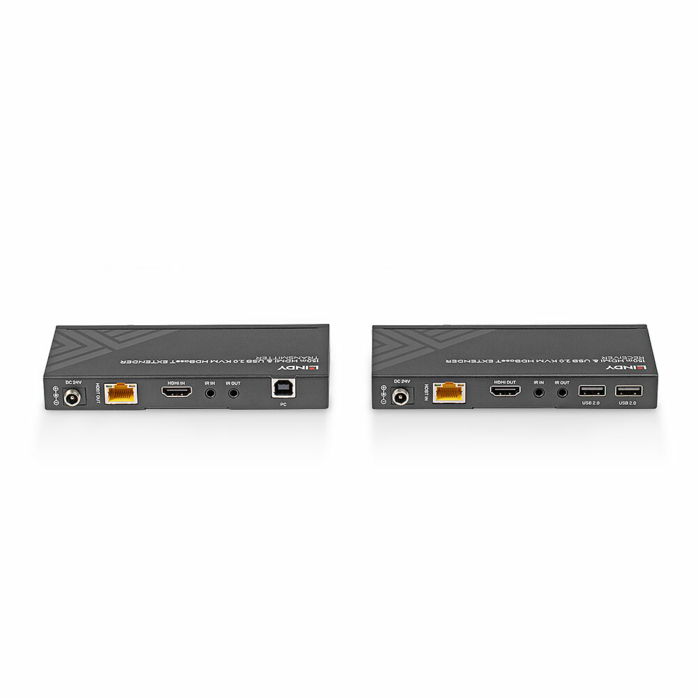 LINDY CAT6 Hdmi 4k60 USB 2.0 Hdbaset KVM Extender 150m