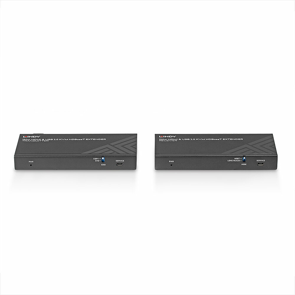 LINDY CAT6 Hdmi 4k60 USB 2.0 Hdbaset KVM Extender 150m