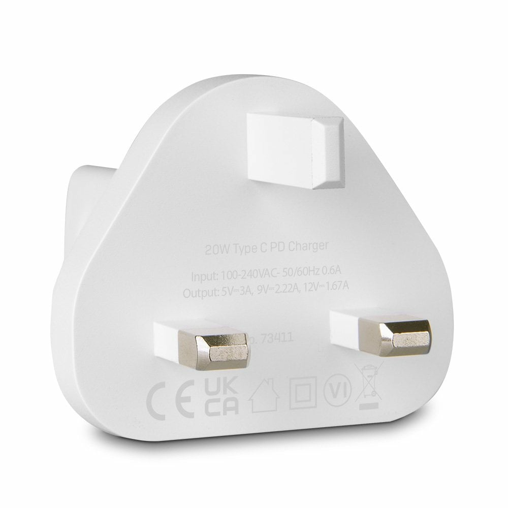 LINDY 20w Type C Pd Charger Uk Plug