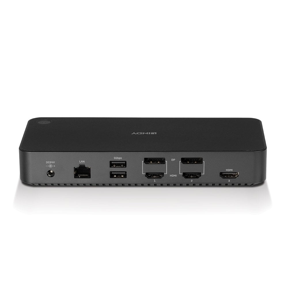LINDY USB Type C A Hybrid Laptop Docking Station