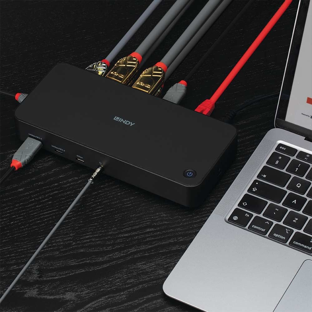 LINDY USB Type C A Hybrid Laptop Docking Station