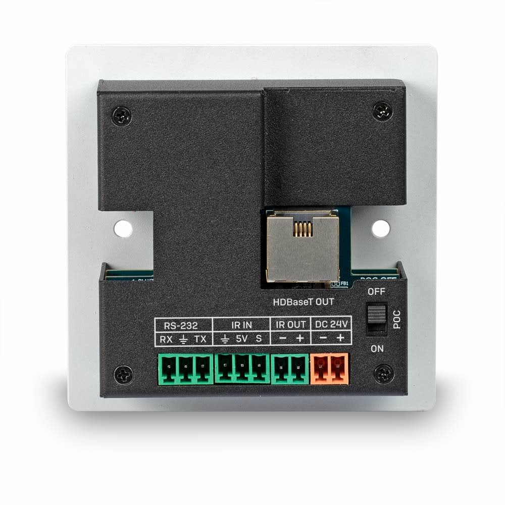 LINDY CAT6 Hdmi 4k60 & Type C Hdbaset Uk Wall Plate KVM Extender, Transmitter 150m