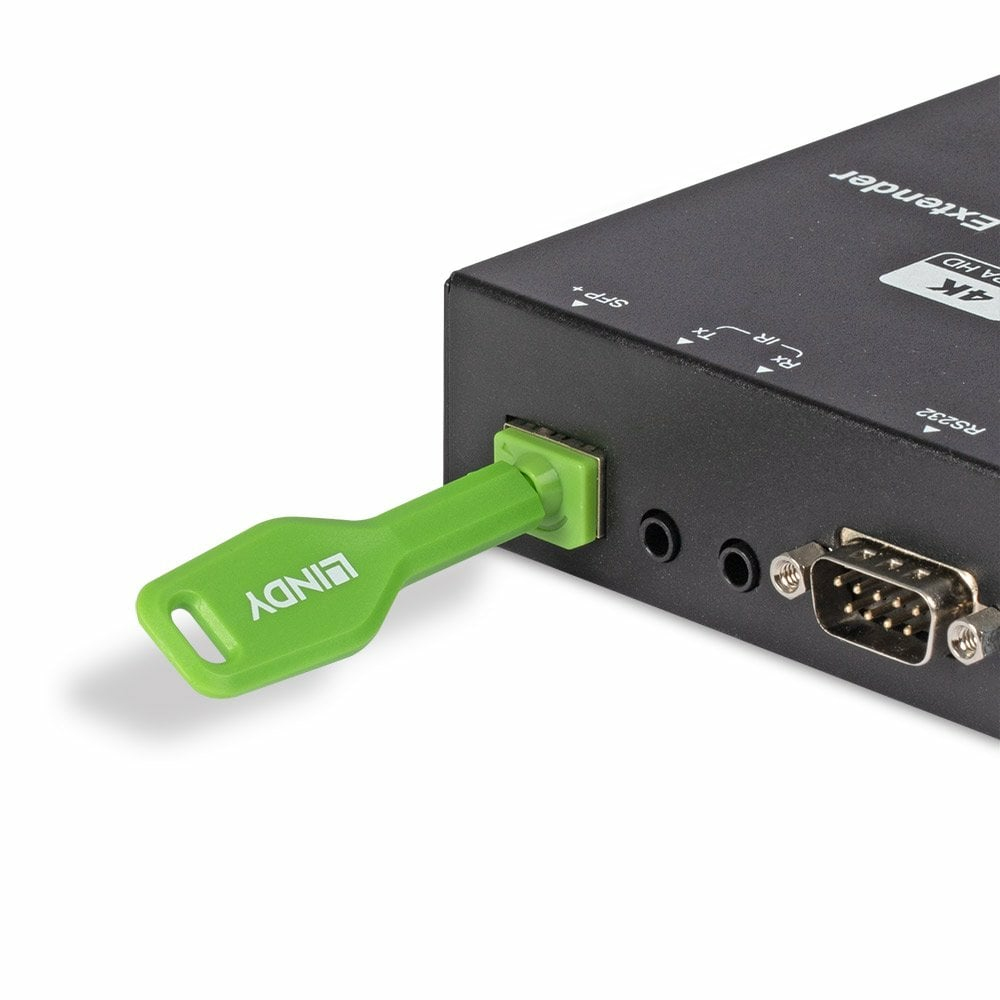 LINDY Rj-45 Port Blockers Without Key - Pack Of 20, Green