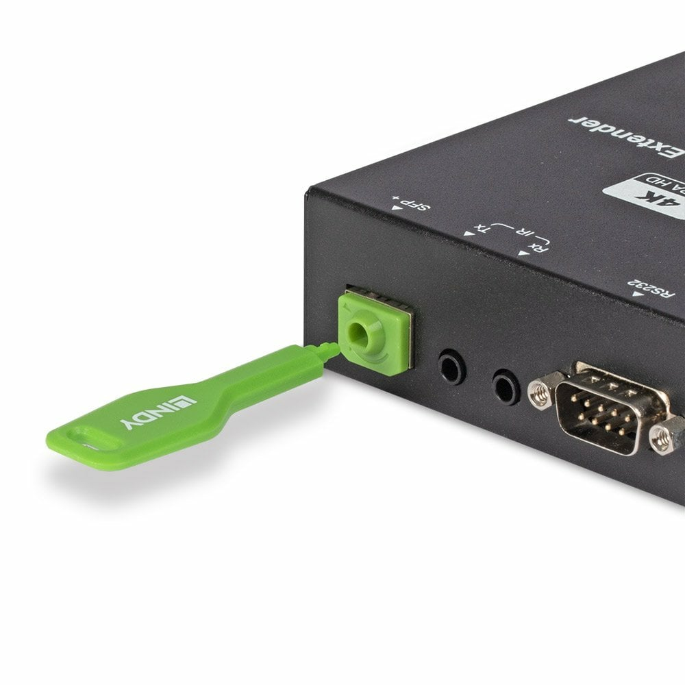LINDY Rj-45 Port Blockers Without Key - Pack Of 20, Green