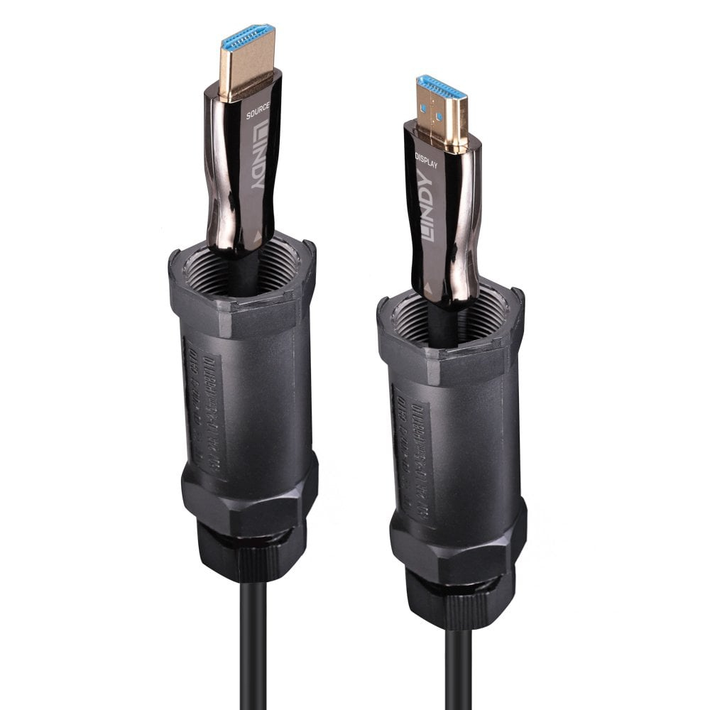 LINDY Cable Fibre Optic - Hybrid - 10m - Armored - Hdmi 8k 60