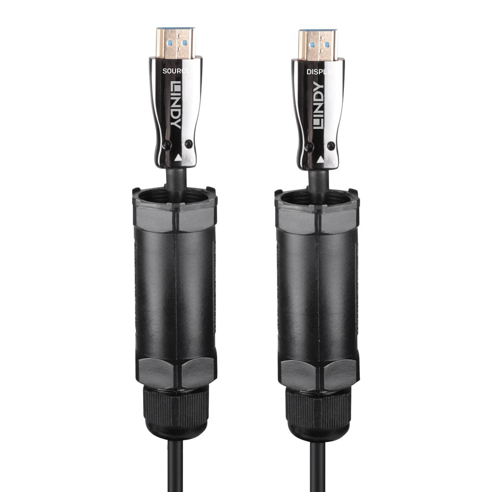 LINDY Cable Fibre Optic - Hybrid - 10m - Armored - Hdmi 8k 60