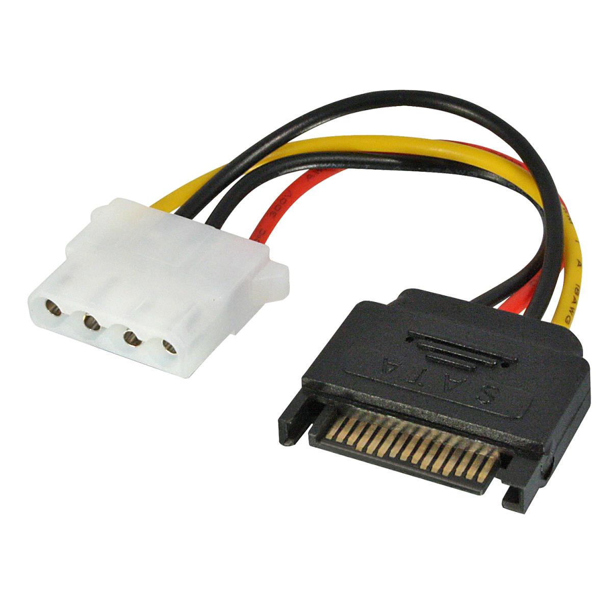 LINDY Power Cable - SATA - Lp4 - 15cm