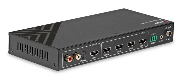 LINDY Seamless Switch 4x1 Hdmi 4k60 Multiview