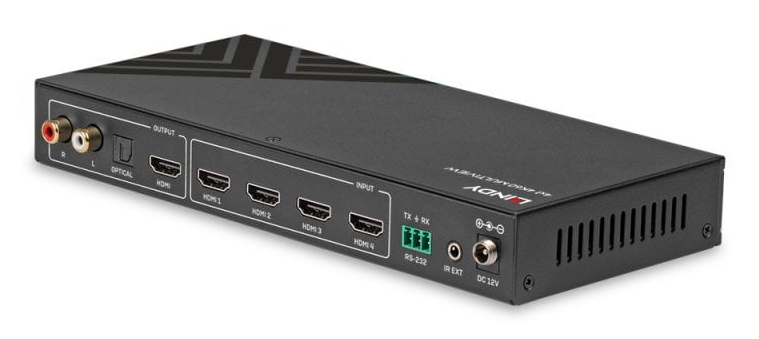 LINDY Seamless Switch 4x1 Hdmi 4k60 Multiview