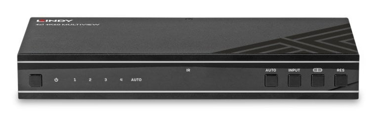 LINDY Seamless Switch 4x1 Hdmi 4k60 Multiview